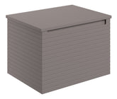 Orient 610mm Wall Hung 1 Drawer Basin Unit & Worktop - Matt Taupe