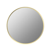 Kenfig 500mm Round Mirror - Brushed Brass