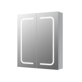 Reo 600mm 2 Door Front-Lit LED Mirror Cabinet