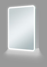 Akira 500mm 1 Door LED Mirrored Cabinet