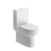 Laudale Rimless Close Coupled Fully Shrouded WC & Soft Close Seat