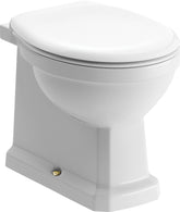 Sherford Back To Wall WC & Soft Close Seat w/Br.Brass Finishes