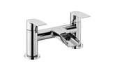 Red Bath Filler - Chrome