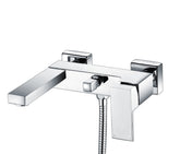 Zambezi Wall Mounted Shower Mixer & Shower Kit - Chrome