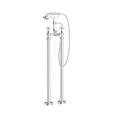 Tain Floor Standing Bath/Shower Mixer & Shower Kit - Chrome