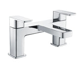 Adur Bath Filler - Chrome