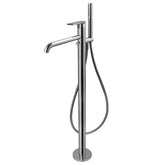 Vema Timea Floor Standing Bath/Shower Mixer - Chrome