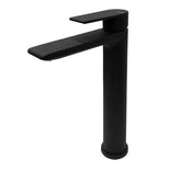 Vema Timea Tall Basin Mixer - Matt Black