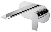 Vema Timea Wall Mounted Basin Mixer - Chrome