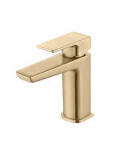 Berriedale Basin Mixer & Waste - Brushed Brass