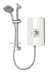 Triton Aspirante 8.5kW Contemporary Electric Shower - White Gloss