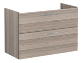 VitrA Root Flat 100cm 2 Drawer Washbasin Unit - Cordoba