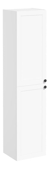 VitrA Root Classic 40cm 2 Door Tall Unit (LH Hinge) - Matt White