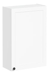 VitrA Root Classic 60cm 1 Door Upper/Wall Unit (RH Hinge) - Matt White