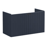 VitrA Root Groove 100cm 2 Door Washbasin Unit - Matt Dark Blue