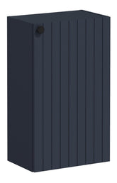 VitrA Root Groove 40cm 1 Door Slim Lower/Base Unit (RH Hinge) - Matt Dark Blue