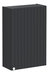 VitrA Root Groove 55cm 1 Door Slim Lower/Base Unit (RH Hinge) - Matt Graphite