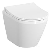 VitrA Integra Rimless Wall Hung Pan Only (Hidden Fix) - White