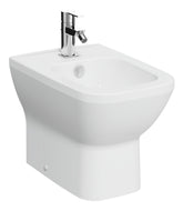 VitrA Integra Square Back to Wall Bidet - White