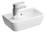 VitrA Integra 370x220mm 1TH Compact Basin (No Overflow) (LH) - White