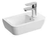 VitrA Integra 370x220mm 1TH Compact Basin (No Overflow) (RH) - White