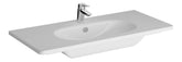 VitrA Zentrum 1005x470mm 1TH Vanity Basin w/Overflow - White