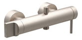VitrA Origin Wall Mounted Shower Mixer - Brushed Nickel