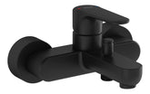 VitrA Root Round Wall Mounted Bath/Shower Mixer - Matt Black