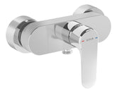 VitrA Root Round Wall Mounted Shower Mixer - Chrome