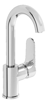 VitrA Root Round Swivel Basin Mixer - Chrome