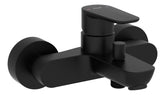 VitrA Flow Soft Wall Mounted Bath/Shower Mixer - Matt Black