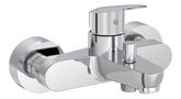 VitrA Flow Round Wall Mounted Bath/Shower Mixer - Chrome