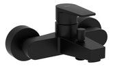 VitrA Flow Square Wall Mounted Bath/Shower Mixer - Matt Black