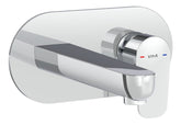 VitrA Flow Soft Wall Mounted Basin Mixer - Chrome