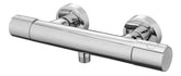 VitrA Aquaheat Essential Thermostatic Shower Mixer - Chrome
