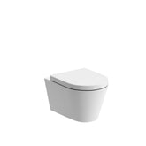 Cliff Rimless Wall Hung WC & Soft Close Seat