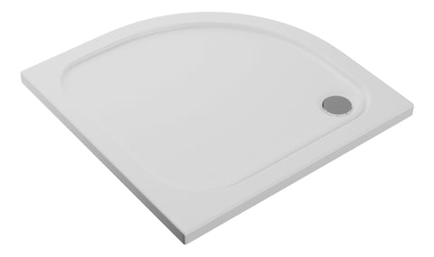 Clear 900mm 2 Door Easy-Fit Quadrant & 45mm Tray Pack - Chrome