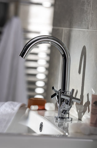 Abode Serenitie Basin Mixer - Chrome