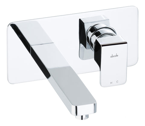 Abode Fervour Pack Offer 5 (Wall Mounted Basin Mixer & Bath Filler) - Chrome