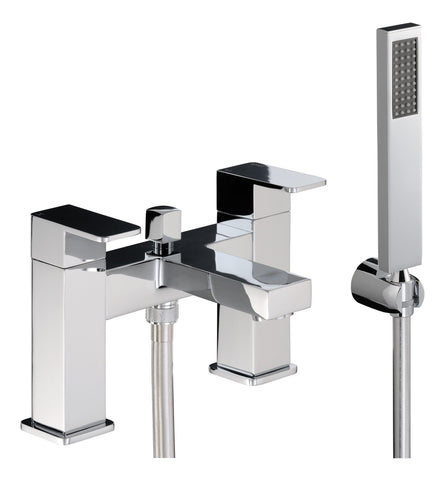 Abode Fervour Pack Offer 6 (Wall Mounted Basin Mixer & Bath/Shower Mixer) - Chrome