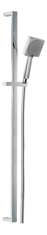 Abode Euphoria Square Sliding Rail Shower Kit (Single Pattern) - Chrome