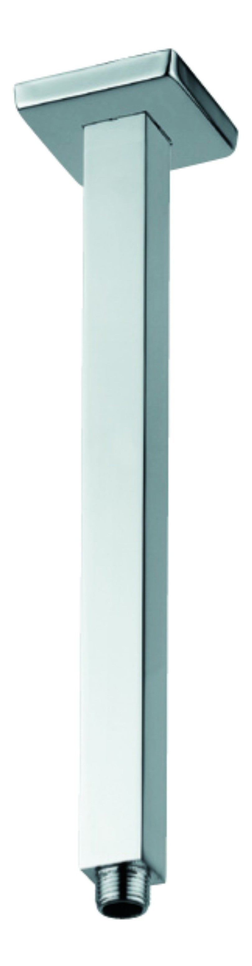 Abode Euphoria Ceiling Mounted Square Shower Arm - Chrome