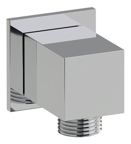 Abode Euphoria Square Wall Outlet - Chrome