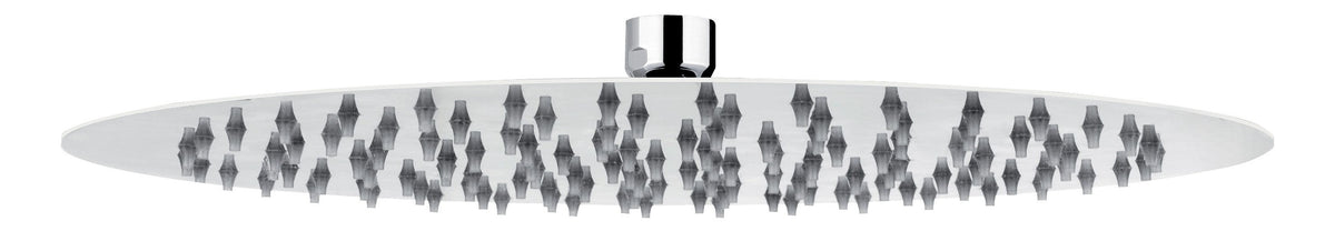 Abode Storm Slimline 300x300x3mm Circular Showerhead - St/Steel