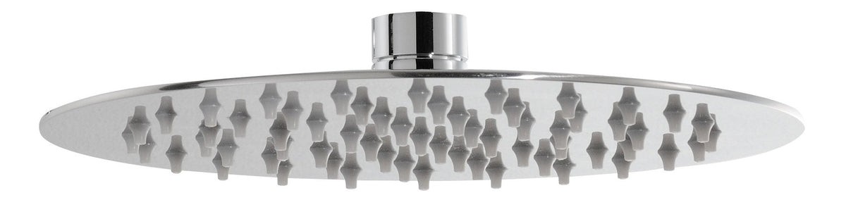Abode Storm Slimline 200x200x3mm Circular Showerhead - St/Steel