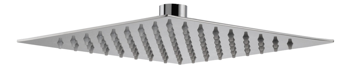 Abode Storm Slimline 200x200x3mm Square Showerhead - St/Steel