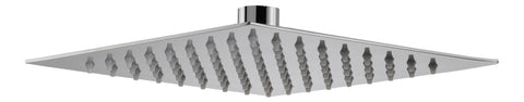 Abode Storm Slimline 200x200x3mm Square Showerhead - St/Steel