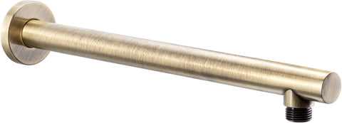 Abode Euphoria Wall Mounted Circular Shower Arm - Antique Brass