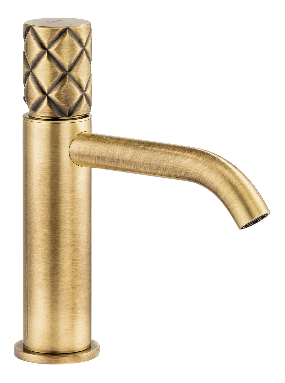 Abode Kite Basin Mixer - Antique Brass