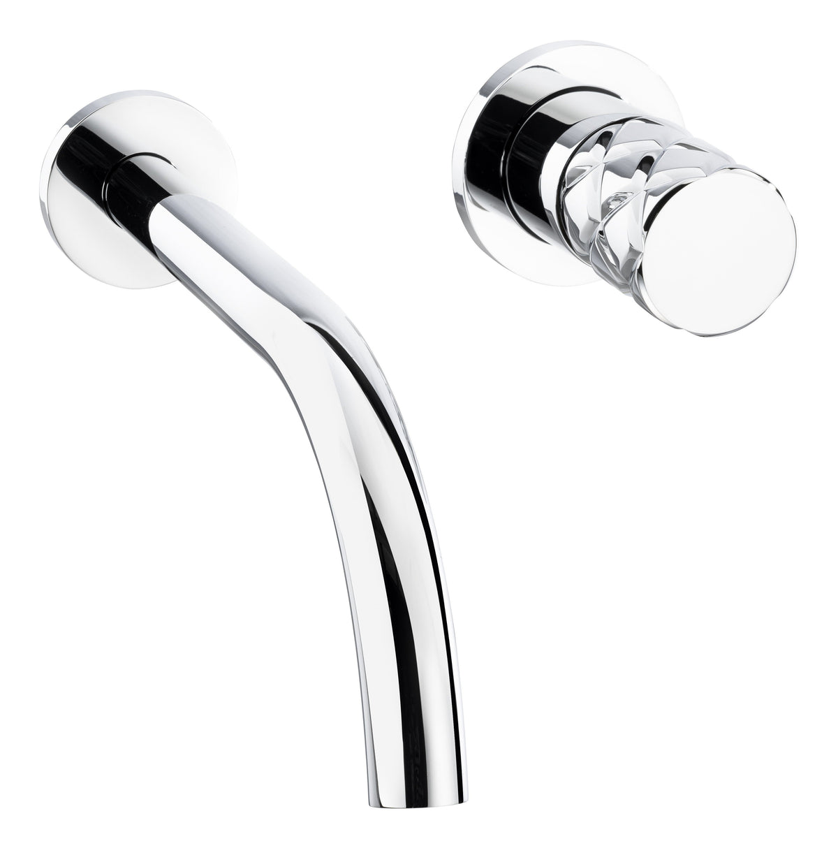 Abode Kite Wall Mounted Basin Mixer - Chrome